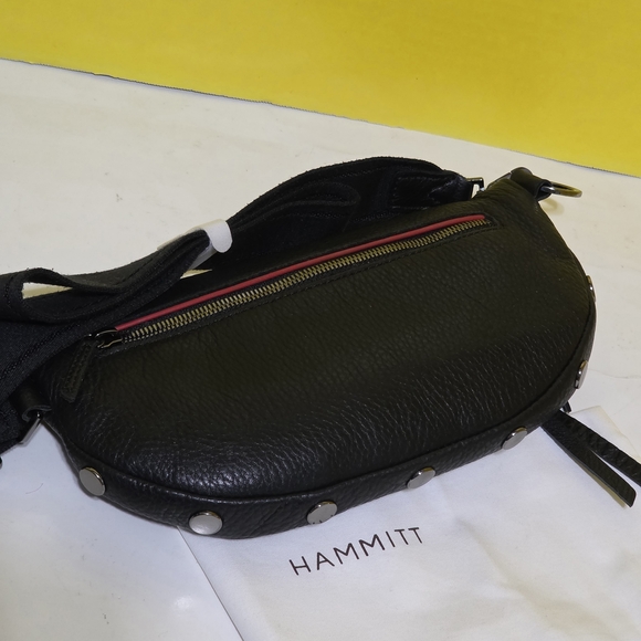 Hammitt Black Leather Crossbody Bag - Picture 4 of 6